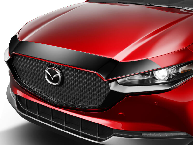 Mazda CX-30 Hood Deflector - Husky Liners - Aeroskin - Smoke - `25-`26